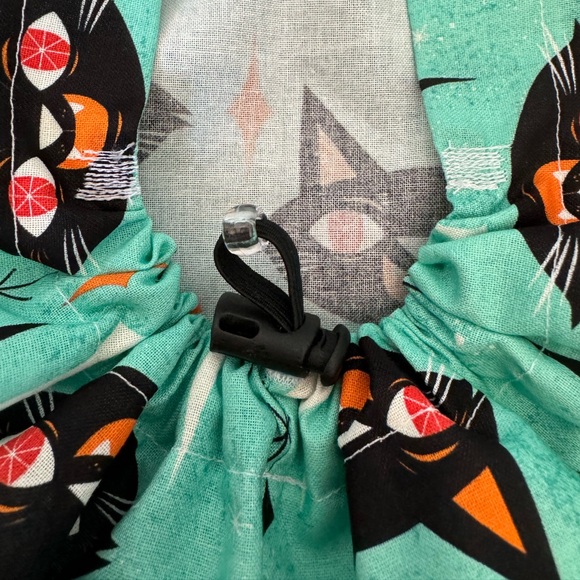 Cat Halloween Euro Scrub Cap - Picture 3 of 3